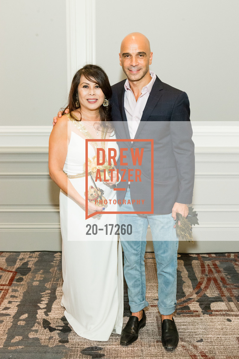 Sharon Seto, Mourad Lahlou, The Arthritis Foundation's Bone Bash 2018 An Evening in Disguise, Palace Hotel. 2 New Montgomery St, October 27th, 2018, Photo #20-17260 Sharon Seto, Mourad Lahlou, Photo #20-17260