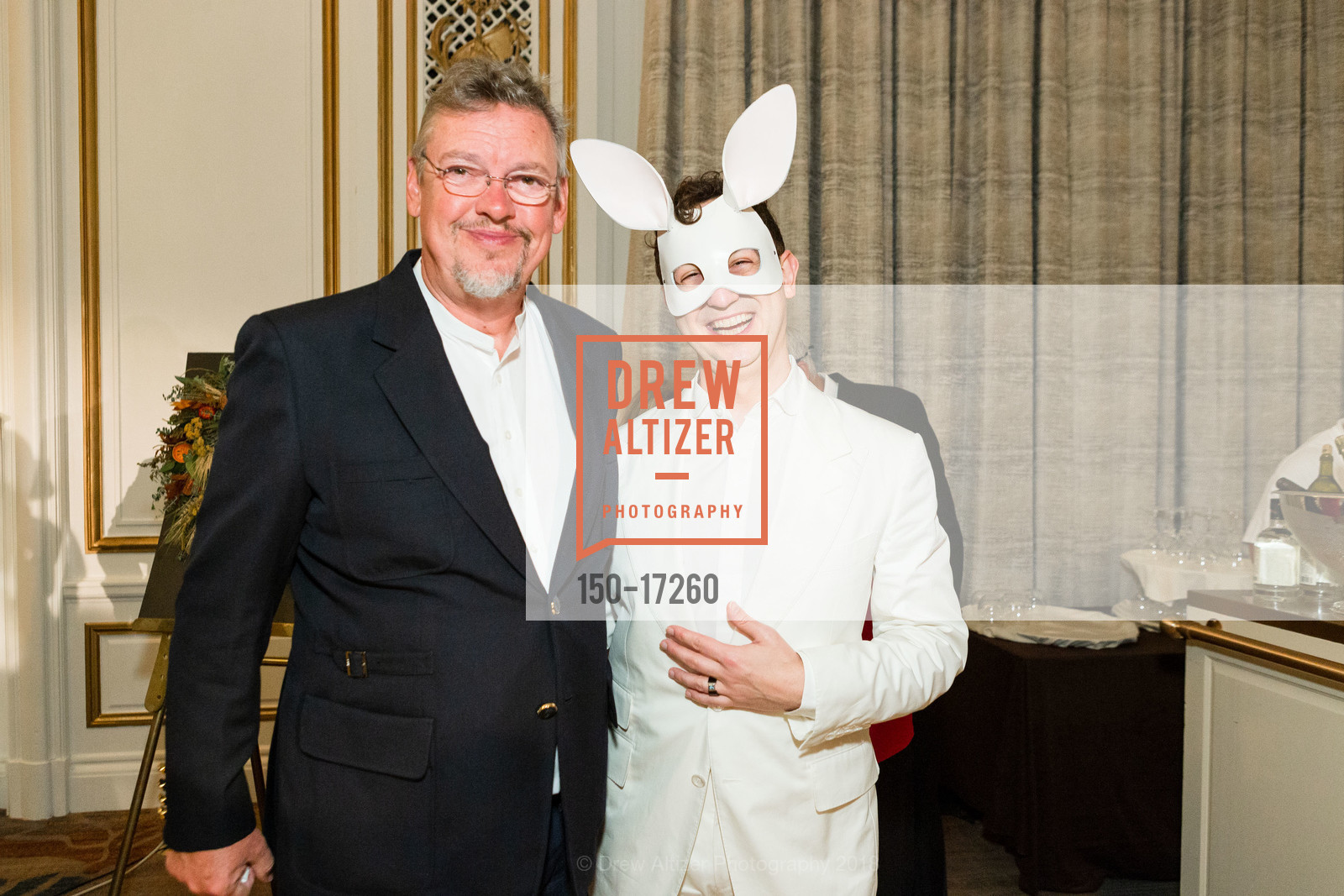 David Ryan, Matias Duarte, The Arthritis Foundation's Bone Bash 2018 An Evening in Disguise, Palace Hotel. 2 New Montgomery St, October 27th, 2018, Photo #150-17260 David Ryan, Matias Duarte, Photo #150-17260