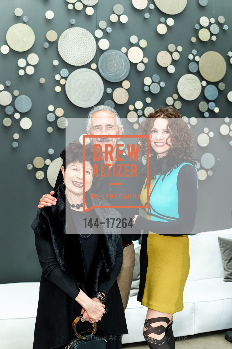 Joyce Polish, Howard Hersh, Silvia Poloto, X Materia at DZINE Showroom, DZINE Showroom. 128 Utah Street SF CA 94103, October 26th, 2018, Photo #144-17264 Joyce Polish, Howard Hersh, Silvia Poloto, Photo #144-17264