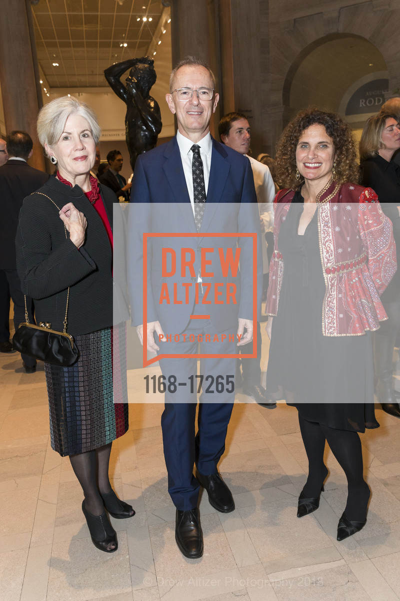 Karin Breuer, Michael Brand, Jill D'Alessandro, Bizot Group Gala at Legion of Honor, Legion of Honor, October 26th, 2018, Photo #1168-17265 Karin Breuer, Michael Brand, Jill D'Alessandro, Photo #1168-17265