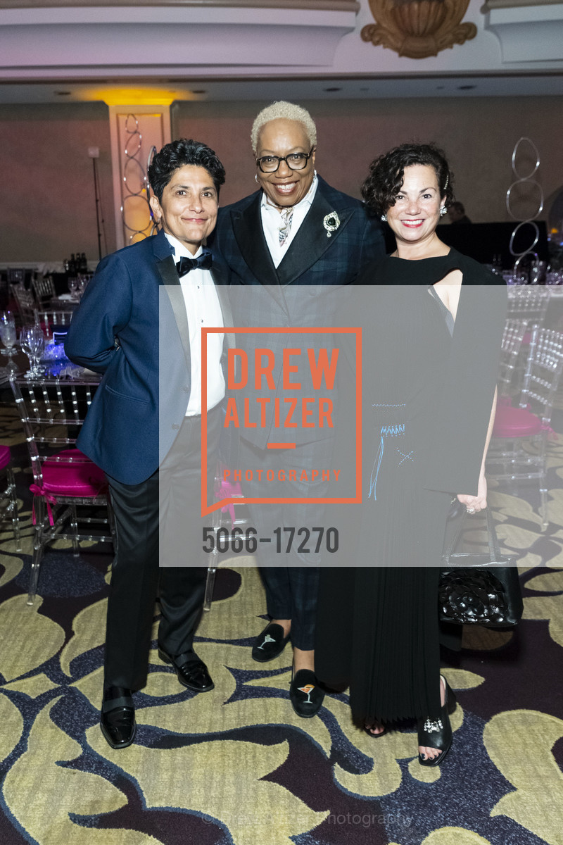 Rosio Alvarez, Linda Harrison, Jennifer Brody, MoAD's Afropolitan Ball 2018, Fairmont Hotel, Photo #5066-17270 Rosio Alvarez, Linda Harrison, Jennifer Brody, Photo #5066-17270
