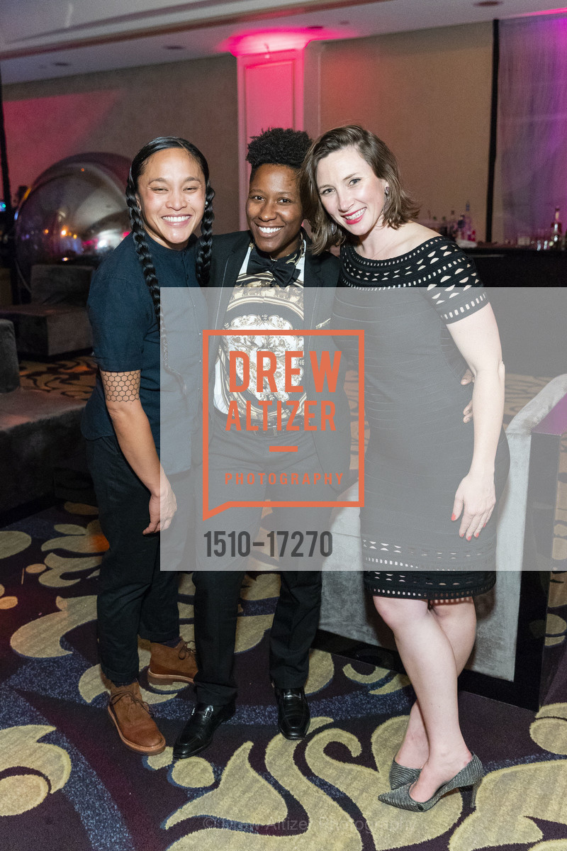 Eden Jequinto, Iowayna Pena, Sophia Kittler, MoAD's Afropolitan Ball 2018, Fairmont Hotel, Photo #1510-17270 Eden Jequinto, Iowayna Pena, Sophia Kittler, Photo #1510-17270