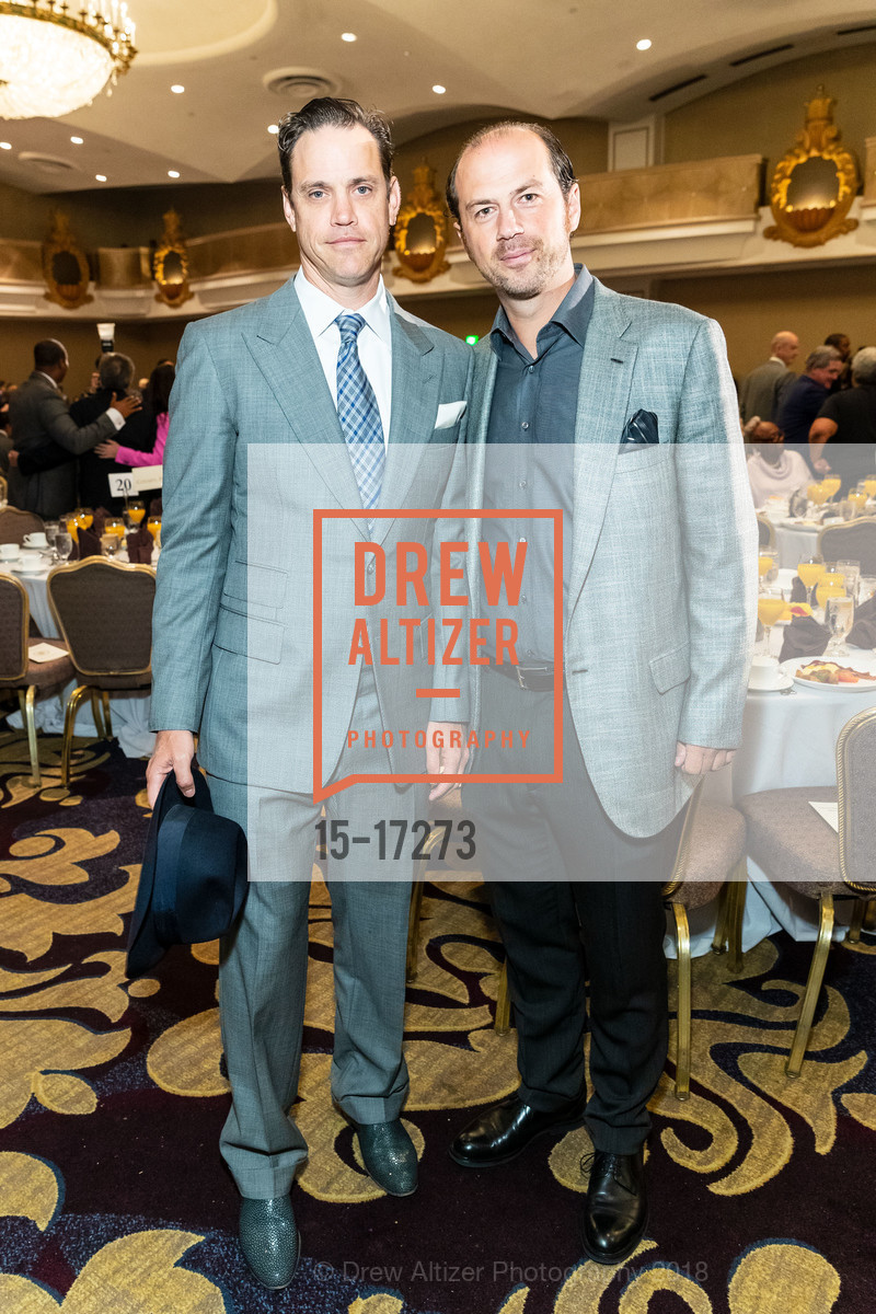 Robert Mailer Anderson, Ion Vlad, Willie Brown Institute Breakfast Club 2018, Fairmont Hotel, October 30th, 2018, Photo #15-17273 Robert Mailer Anderson, Ion Vlad, Photo #15-17273