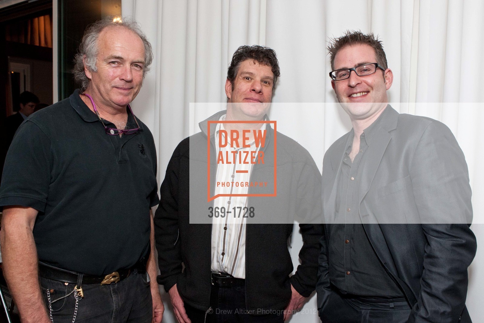 Jim Ostoye, Danny Borelis, Colin Grenfell, The Caretaker at the Curran, US, March 28th, 2012, Photo #369-1728 Jim Ostoye, Danny Borelis, Colin Grenfell, Photo #369-1728