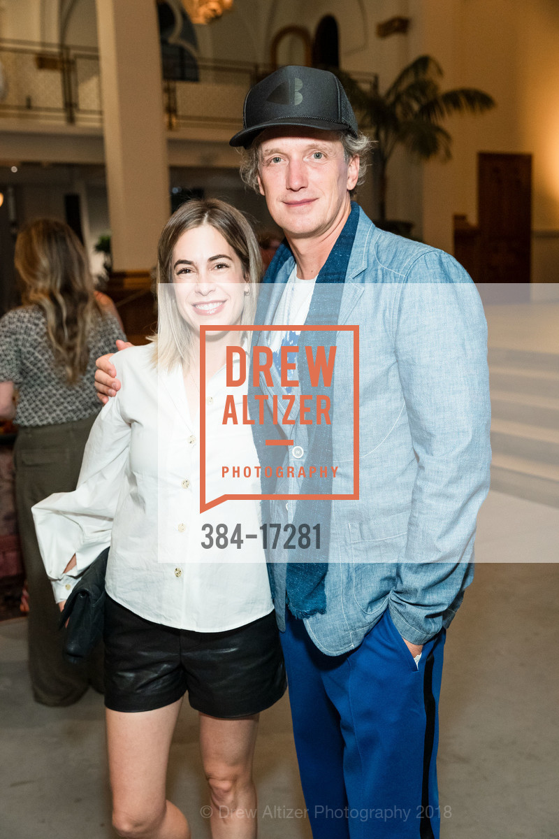 Alison Pincus, Yves Behar, AD & Ken Fulk host New Story at St. Joseph's Arts Society 2018, St. Joseph's Arts Society. 1401 HOWARD STREET, November 1st, 2018, Photo #384-17281 Alison Pincus, Yves Behar, Photo #384-17281