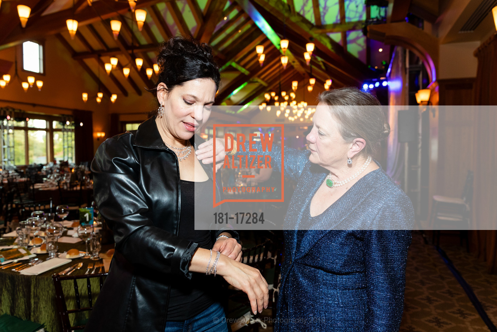 Giovanna Sardelli, Georgie Gleim, TheatreWorks Everlasting Gala 2018, Sharon Heights Country Club. 2900 Sand Hill Road, November 3rd, 2018, Photo #181-17284 Giovanna Sardelli, Georgie Gleim, Photo #181-17284