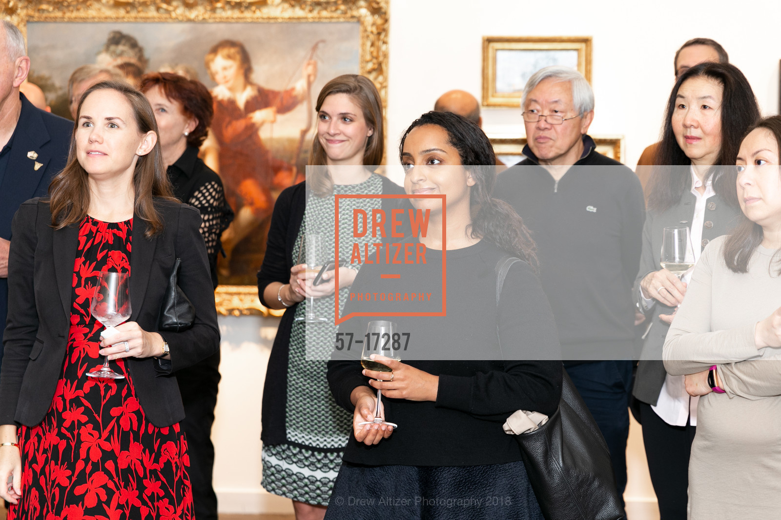 Calvine Harvey, Sotheby's Old Master Paintings Exhibition 2018, Foreign Cinema. 2534 Mission St, November 1st, 2018, Photo #57-17287 Calvine Harvey, Photo #57-17287