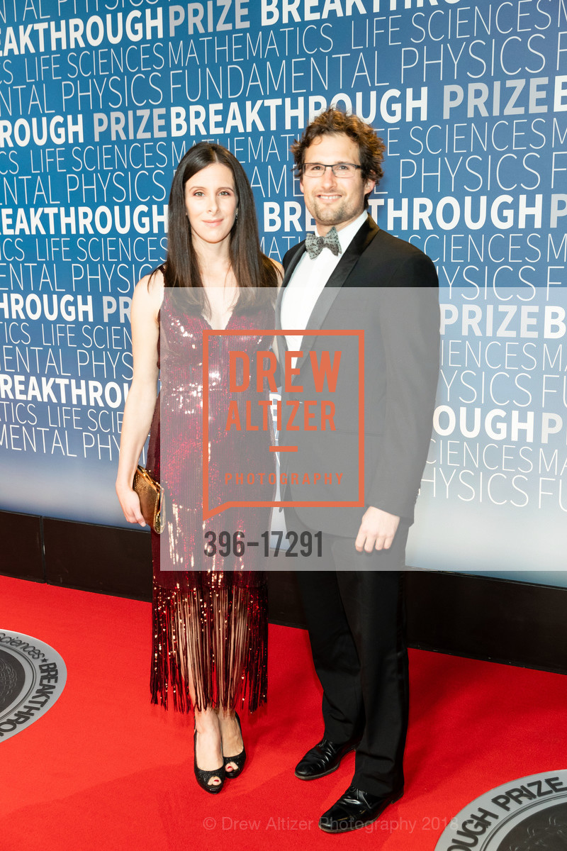 Jessica Lessin, Sam Lessin, 7th Annual Breakthrough Prize Ceremony, NASA Ames Research Center, Hangar One. Moffett Federal Airfield, November 4th, 2018, Photo #396-17291 Jessica Lessin, Sam Lessin, Photo #396-17291