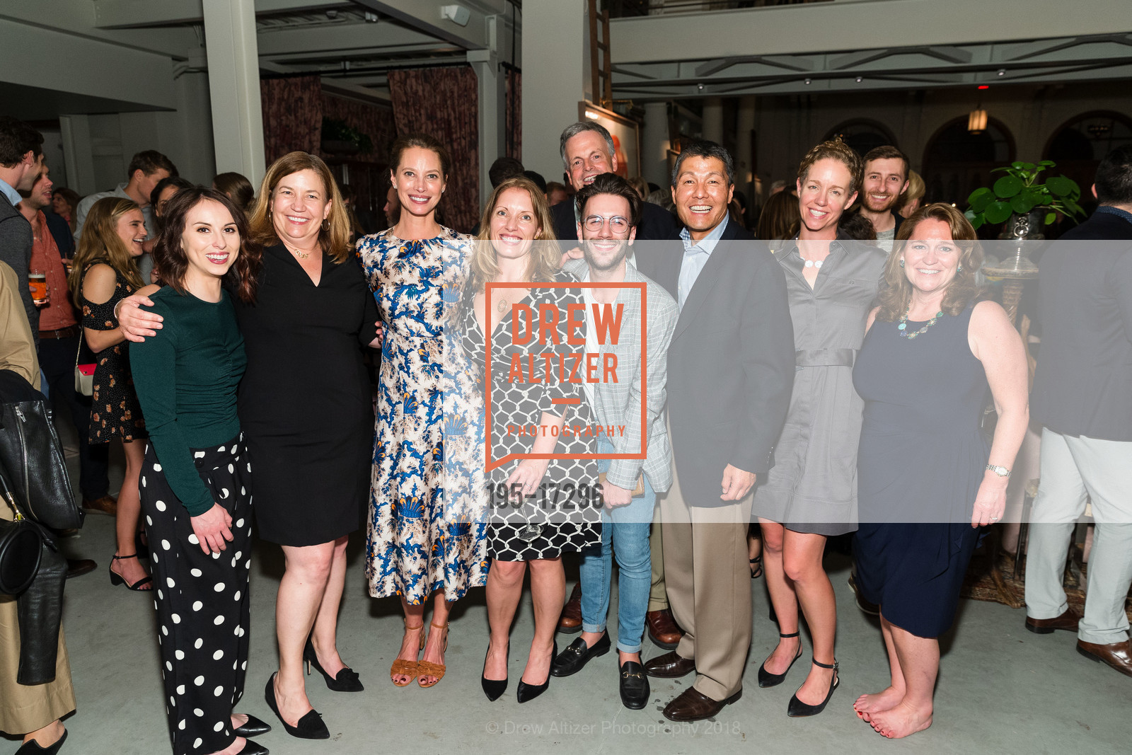 Sophie Doak, Anne Morissey, Christy Turlington Burns, Kathryn Wine, Rich Ferrick, Tyler Crea, Andy Uchida, Colby Holtshouse, Cindy Domecus, LoveEMC: An Evening to Benefit Every Mother Counts, Saint Joseph's Arts Society. 1401 Howard St, November 2nd, 2018, Photo #195-17296 Sophie Doak, Anne Morissey, Christy Turlington Burns, Kathryn Wine, Rich Ferrick, Tyler Crea, Andy Uchida, Colby Holtshouse, Cindy Domecus, Photo #195-17296