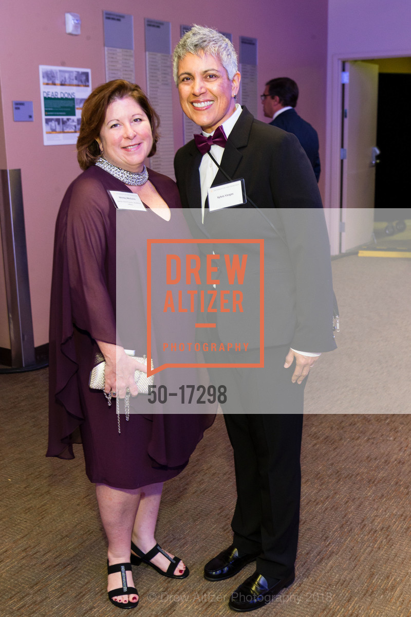 Shirley McGuire, Sylvia Vargas, USF Alumni Awards Gala 2018, USF Campus, McLaren Complex. 2130 Fulton Street, November 3rd, 2018, Photo #50-17298 Shirley McGuire, Sylvia Vargas, Photo #50-17298