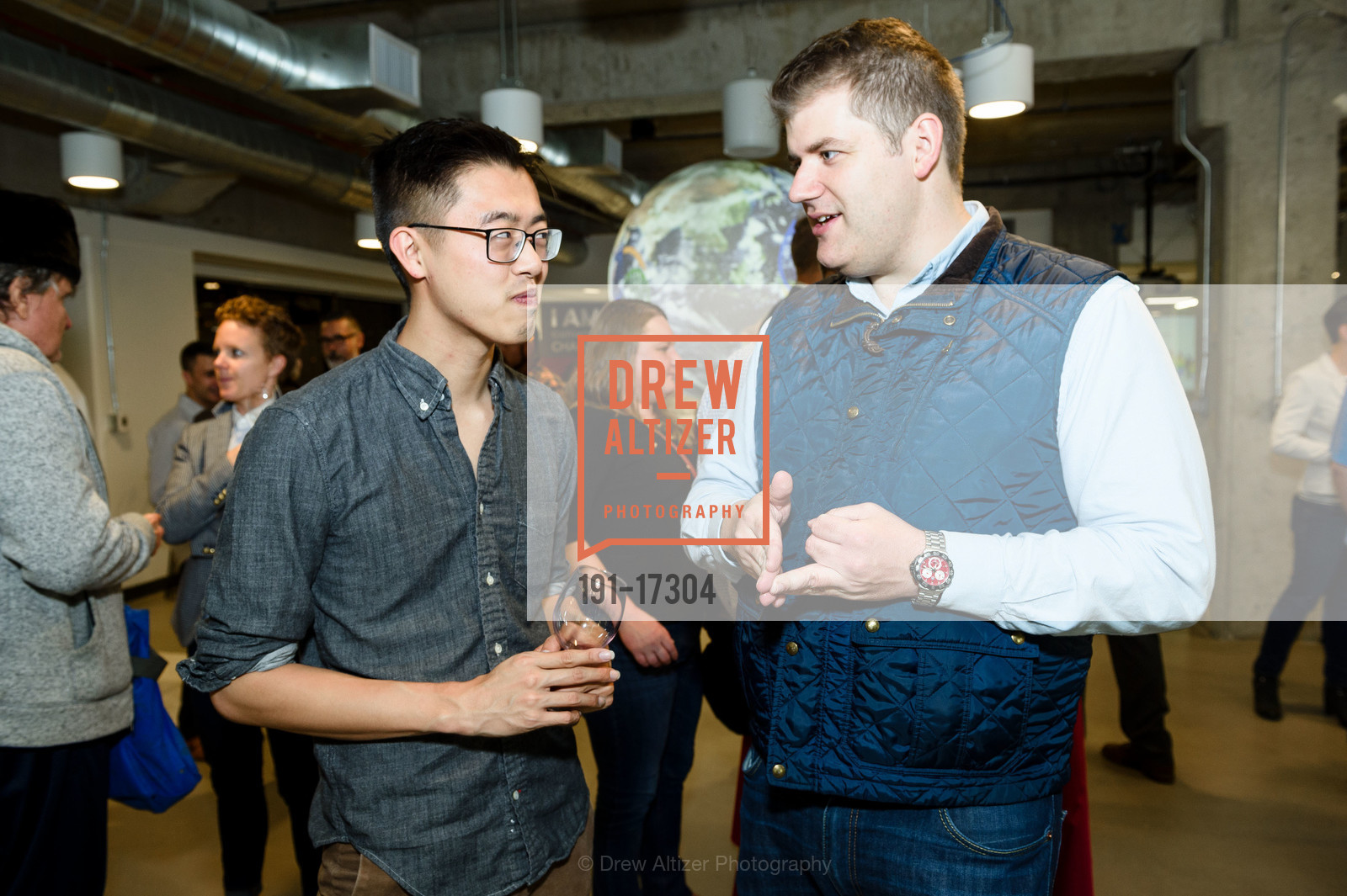 Nathan Jin, Ed Hooper, The Cultivating Change Foundation Hosts Celebrating Agriculture in SF 2018, Climate Corporation. 201 3rd St. Suite 1100, Photo #191-17304 Nathan Jin, Ed Hooper, Photo #191-17304