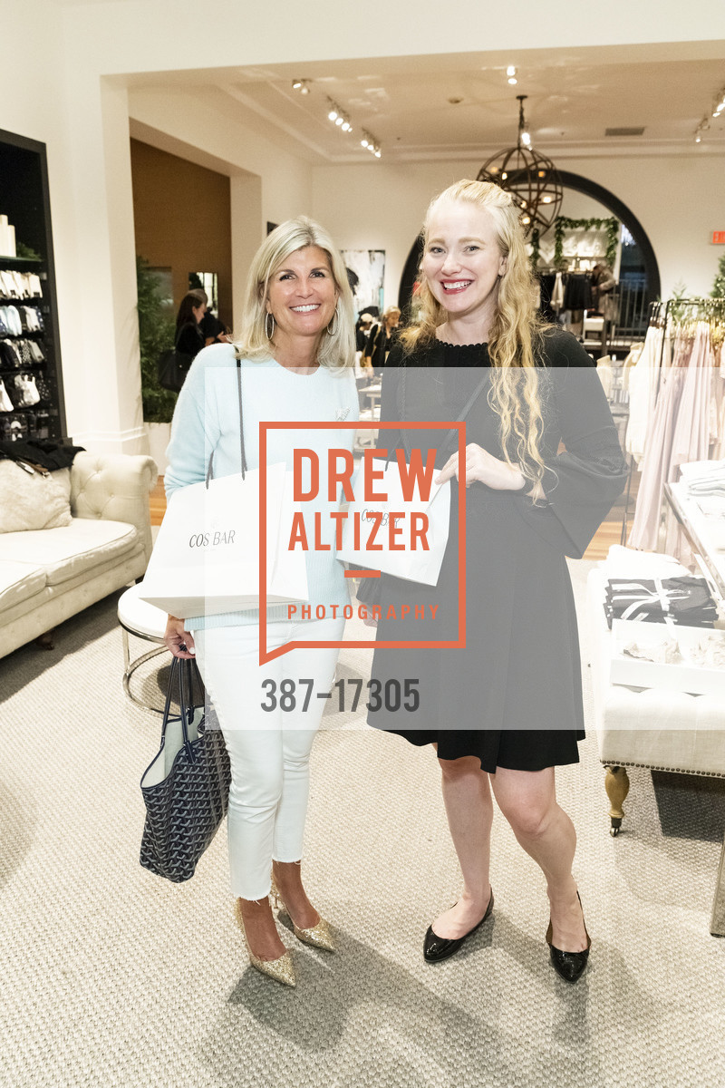 Ann Doyle, Alyssa Specht, Banana Republic Cos Bar Beauty Shop Launch 2018, Banana Republic. 256 Grant Avenue, November 8th, 2018, Photo #387-17305 Ann Doyle, Alyssa Specht, Photo #387-17305