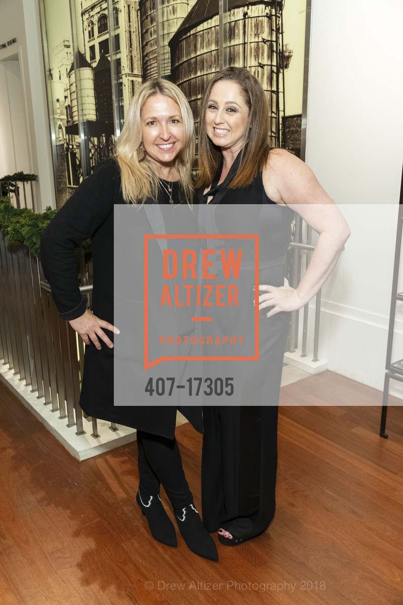 Jen Mullen, Caryn Linder, Banana Republic Cos Bar Beauty Shop Launch 2018, Banana Republic. 256 Grant Avenue, November 8th, 2018, Photo #407-17305 Jen Mullen, Caryn Linder, Photo #407-17305