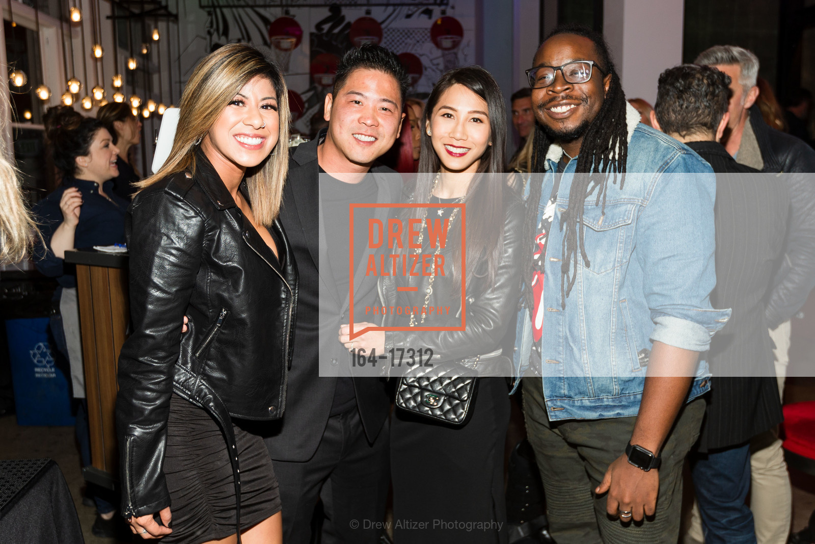Angela, Bryn Nguyen, Anita Hui, Von Bellows, Hooman's 44th Birthday at The Hotel Zepplin 2018, Hotel Zepplin. 545 Post St, Photo #164-17312 Angela, Bryn Nguyen, Anita Hui, Von Bellows, Photo #164-17312