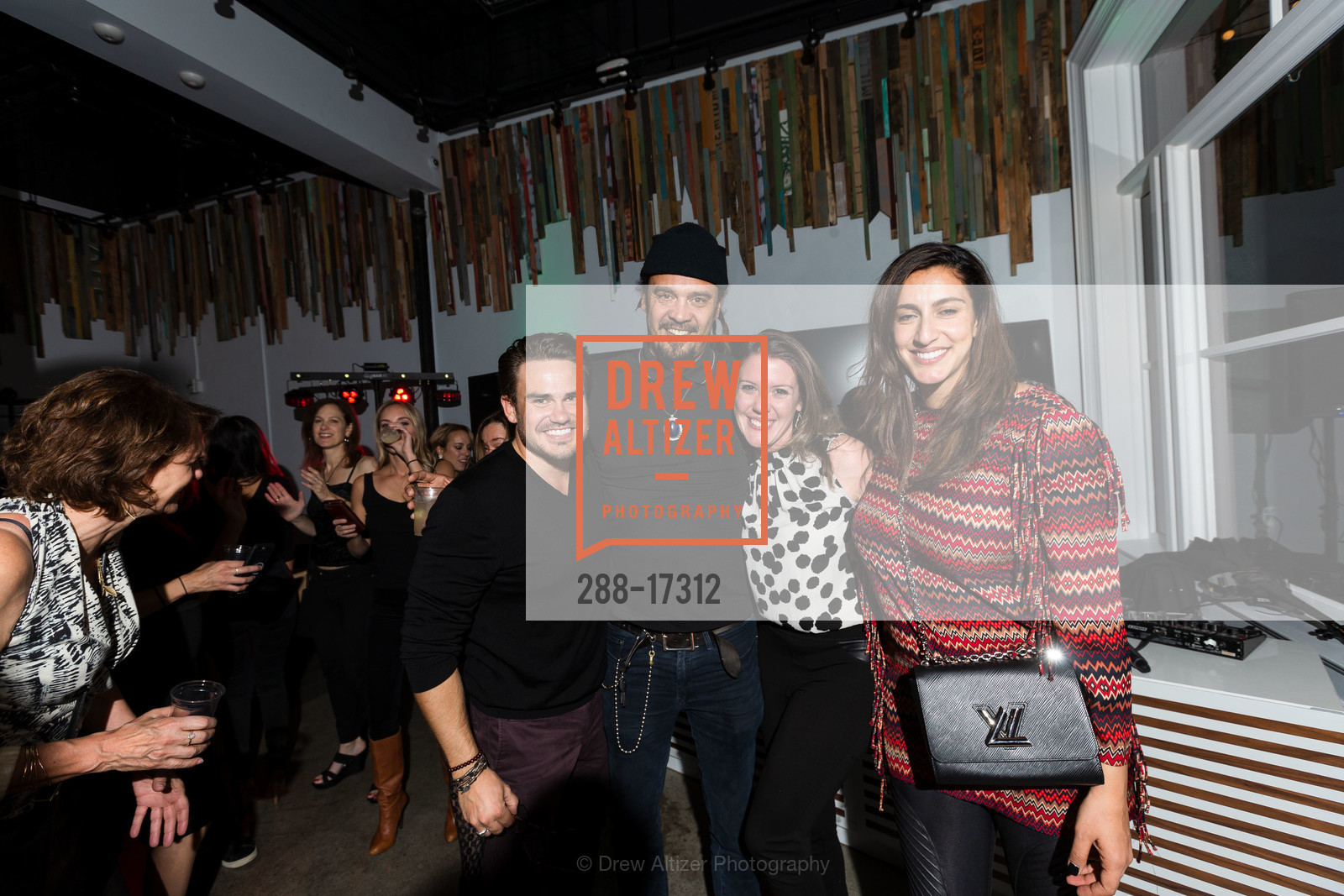 Parker Coombs, Michael Franti, Kari Coombs, Sara Franti, Hooman's 44th Birthday at The Hotel Zepplin 2018, Hotel Zepplin. 545 Post St, Photo #288-17312 Parker Coombs, Michael Franti, Kari Coombs, Sara Franti, Photo #288-17312