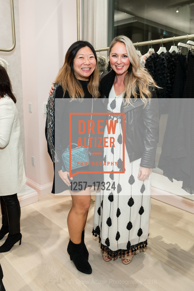 Alex Lee, Leslie Keane, M by Maggie Rizer Grand Opening Friends & Family Reception, Bishop Ranch. 2600 Camino Ramon, November 7th, 2018, Photo #1257-17324 Alex Lee, Leslie Keane, Photo #1257-17324