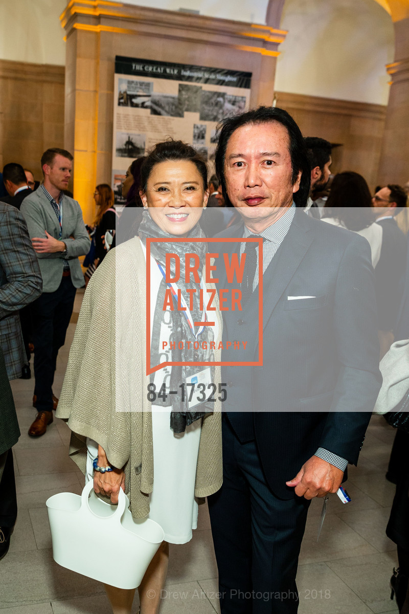 Lenore Chen, Steve Lau, Excellence In Business Awards (Ebbies) hosted by the SF Chamber of Commerce, Herbst Theater. 401 Van Ness Ave, November 7th, 2018, Photo #84-17325 Lenore Chen, Steve Lau, Photo #84-17325