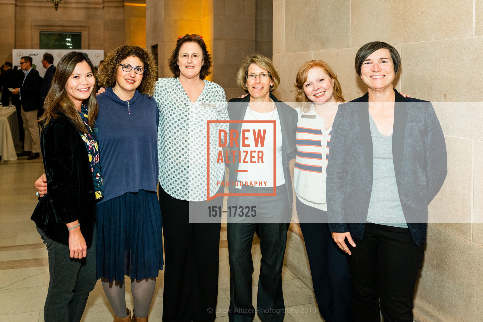 Angela Choy, Briana Reyes, Carla DeGraff, Jean Fraser, Sherry Shilling, Jody Sander, Excellence In Business Awards (Ebbies) hosted by the SF Chamber of Commerce, Herbst Theater. 401 Van Ness Ave, November 7th, 2018, Photo #151-17325 Angela Choy, Briana Reyes, Carla DeGraff, Jean Fraser, Sherry Shilling, Jody Sander, Photo #151-17325