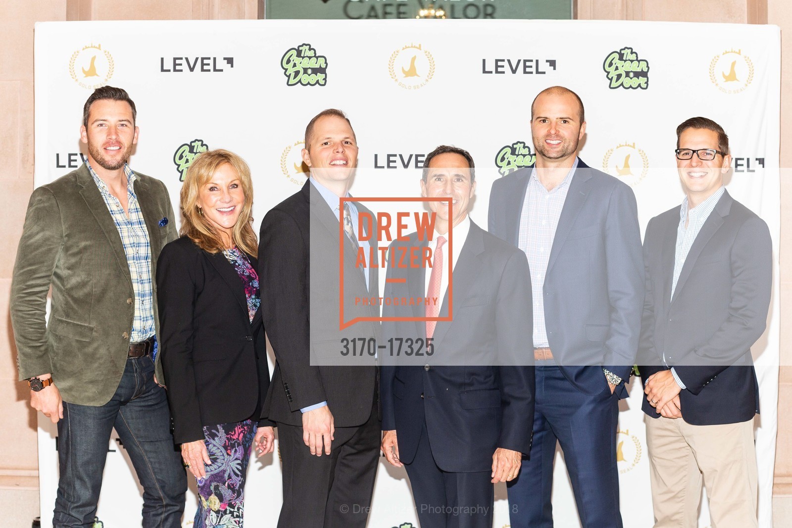 Beau Blume, Anne Hauer, Richard Leider, Alan Guy, Caleb McWaters, Matt Jesse, Excellence In Business Awards (Ebbies) hosted by the SF Chamber of Commerce, Herbst Theater. 401 Van Ness Ave, November 7th, 2018, Photo #3170-17325 Beau Blume, Anne Hauer, Richard Leider, Alan Guy, Caleb McWaters, Matt Jesse, Photo #3170-17325