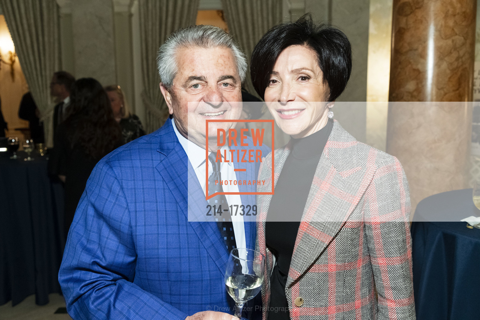Carmen Policy, Gail Policy, Claude Jarman Book Signing Party, Private Residence, November 7th, 2018, Photo #214-17329 Carmen Policy, Gail Policy, Photo #214-17329