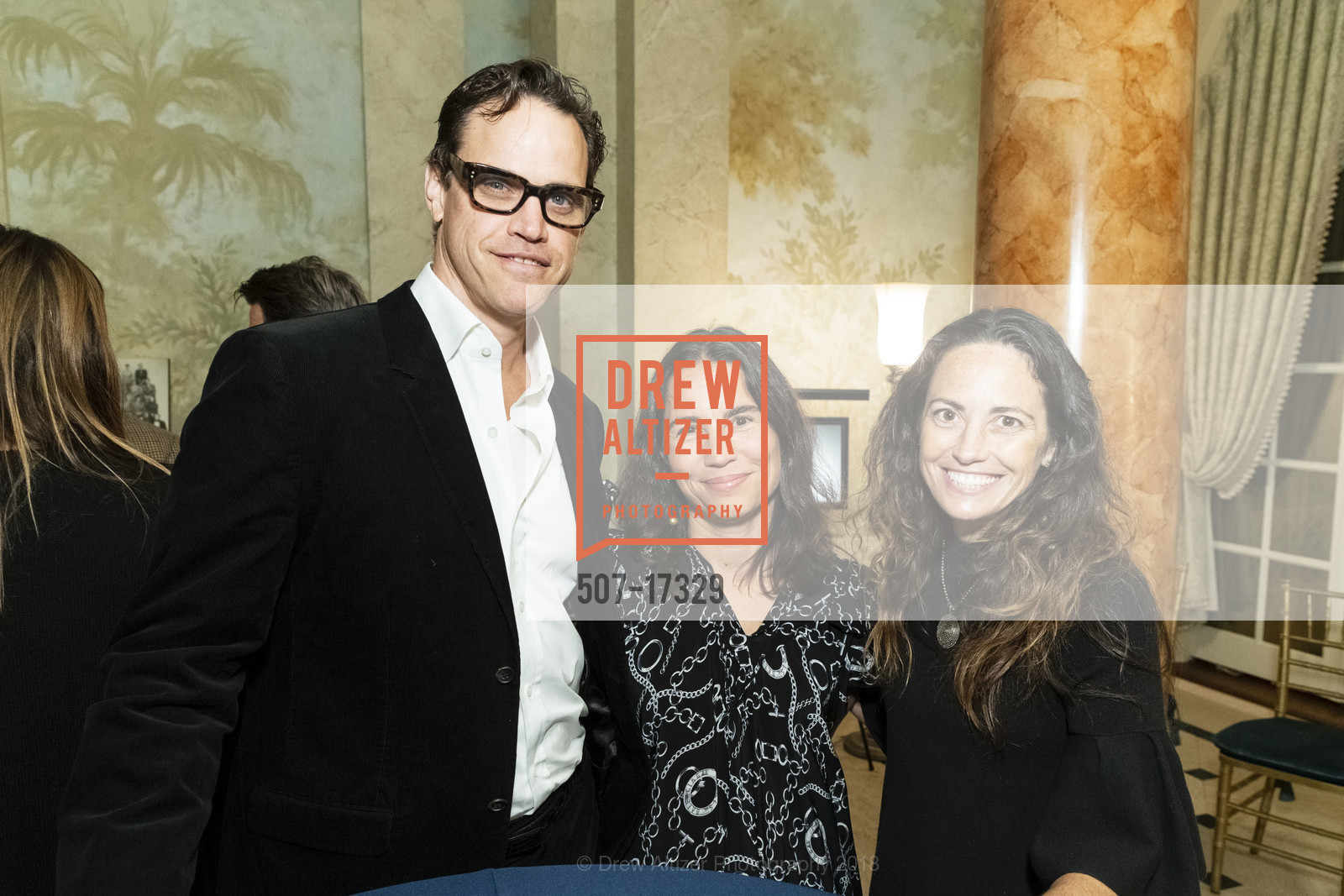 Robert Mailer Anderson, Nicola Miner, Nicole Dawes, Claude Jarman Book Signing Party, Private Residence, November 7th, 2018, Photo #507-17329 Robert Mailer Anderson, Nicola Miner, Nicole Dawes, Photo #507-17329