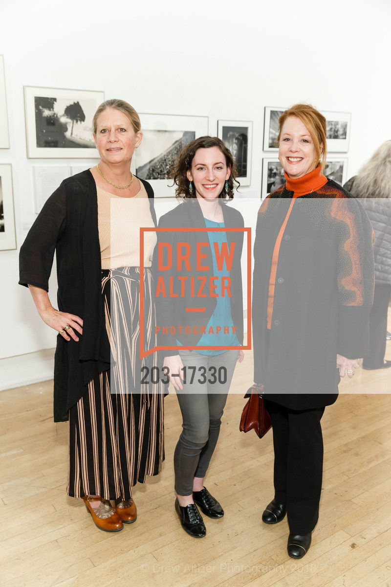 Annette Brown, Anne Shulock, Pam Rorke Levy, Into the World: Cheryl Ito and SFAI, SFAI's Diego Gallery. 800 Chestnut Street, November 9th, 2018, Photo #203-17330 Annette Brown, Anne Shulock, Pam Rorke Levy, Photo #203-17330