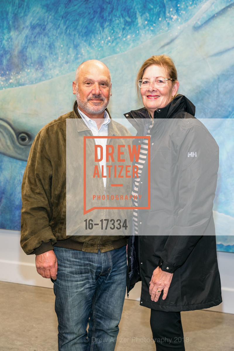 Dennis Puglisi, Susan Blew, Oceans Call Unveiling at the Aquarium Of The Bay 2018, Aquarium Of The Bay, Farallon Room. Pier 39, November 9th, 2018, Photo #16-17334 Dennis Puglisi, Susan Blew, Photo #16-17334