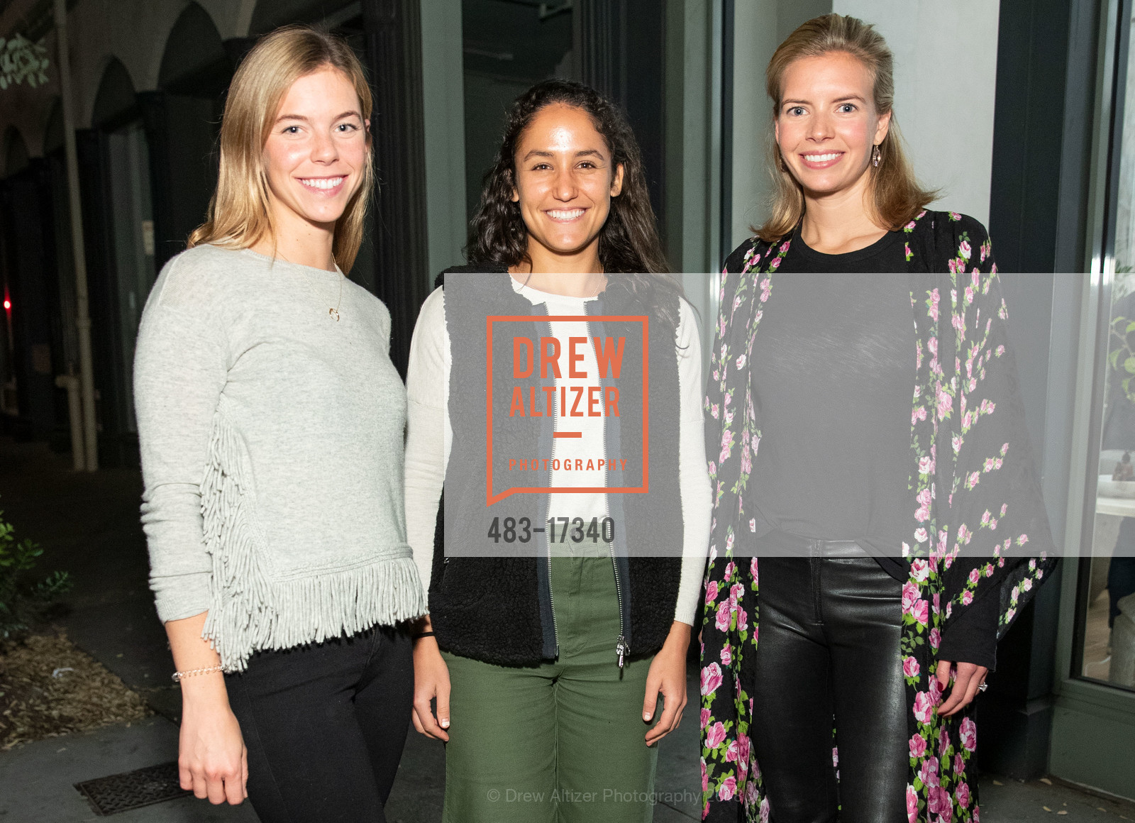 Annie Olson, Erin Leon, Lacy Kiernan Carroll, True Botanicals SF Flagship Opening Party, True Botanicals Flagship. 524 Washington Street, November 14th, 2018, Photo #483-17340 Annie Olson, Erin Leon, Lacy Kiernan Carroll, Photo #483-17340