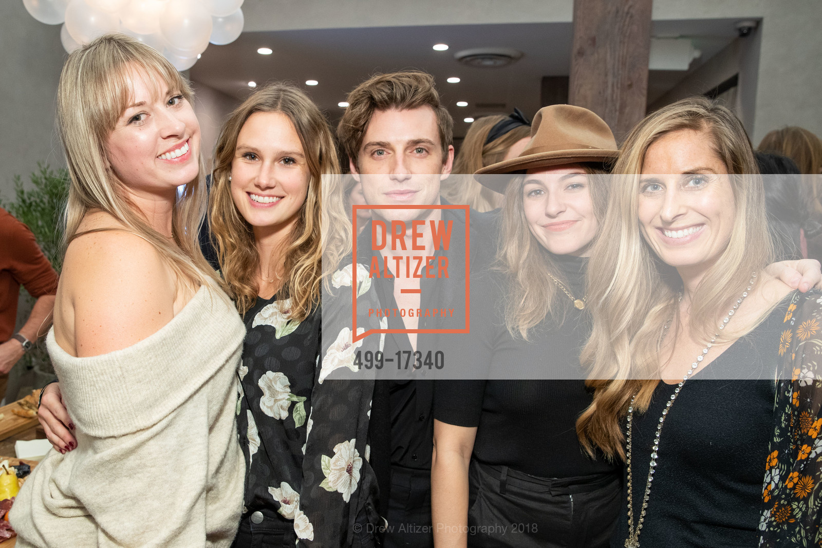 Heather Shurtleff, Courtney Paul, Jeremiah Brent, Mallory Kaye, Cara Jacobson, True Botanicals SF Flagship Opening Party, True Botanicals Flagship. 524 Washington Street, November 14th, 2018, Photo #499-17340 Heather Shurtleff, Courtney Paul, Jeremiah Brent, Mallory Kaye, Cara Jacobson, Photo #499-17340