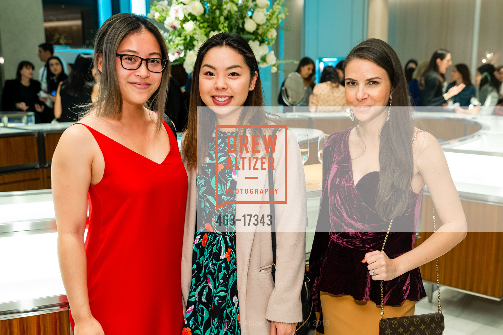 Kay Dang, Tao Nguyen, Keily Hernandez, ELLE and Tiffany and Company Celebrate Women in Tech 2018, Tiffany & Co. 350 Post St, November 12th, 2018, Photo #463-17343 Kay Dang, Tao Nguyen, Keily Hernandez, Photo #463-17343