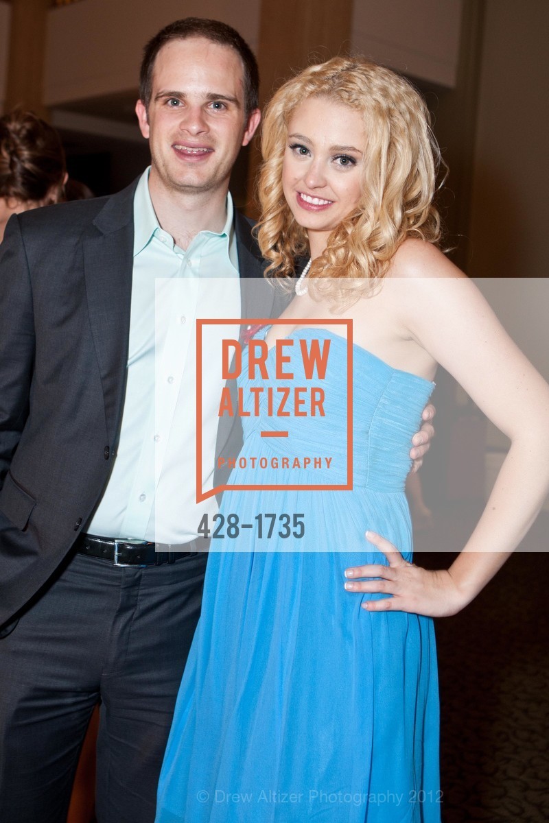 Tim Gately, Lauren Collopy, SPINSTERS OF SAN FRANCISCO Patrons Party, US, April 1st, 2012, Photo #428-1735 Tim Gately, Lauren Collopy, Photo #428-1735
