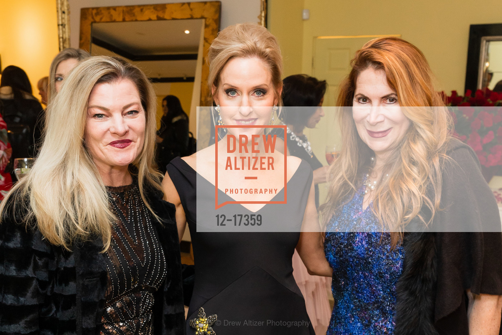 Rene Rodman, Laura Mathieux, Patricia Ferrin Loucks, Azadeh Celebrates 2019 SF Ballet Gala Chair & Opening Committee, Azadeh Couture. 749 Bridgeway, Photo #12-17359 Rene Rodman, Laura Mathieux, Patricia Ferrin Loucks, Photo #12-17359