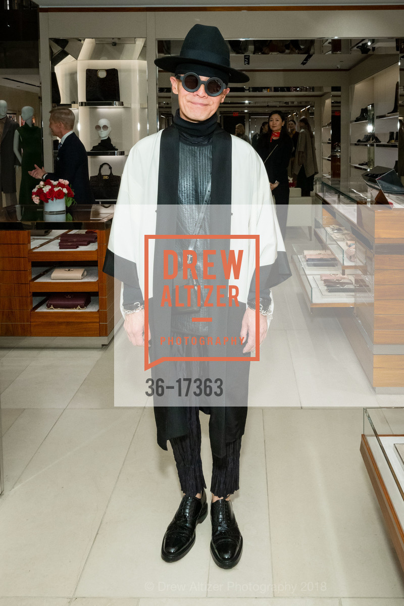 Calvin Hom, InStyle at Ferragamo, Ferragamo. 236 Post St, November 14th, 2018, Photo #36-17363 Calvin Hom, Photo #36-17363