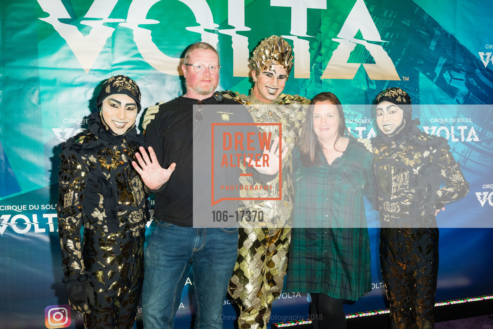 Craig Price, Bridget Price, VOLTA by Cirque du Soleil San Francisco Premiere, Under the Big Top. AT&T Park, November 15th, 2018, Photo #106-17370 Craig Price, Bridget Price, Photo #106-17370