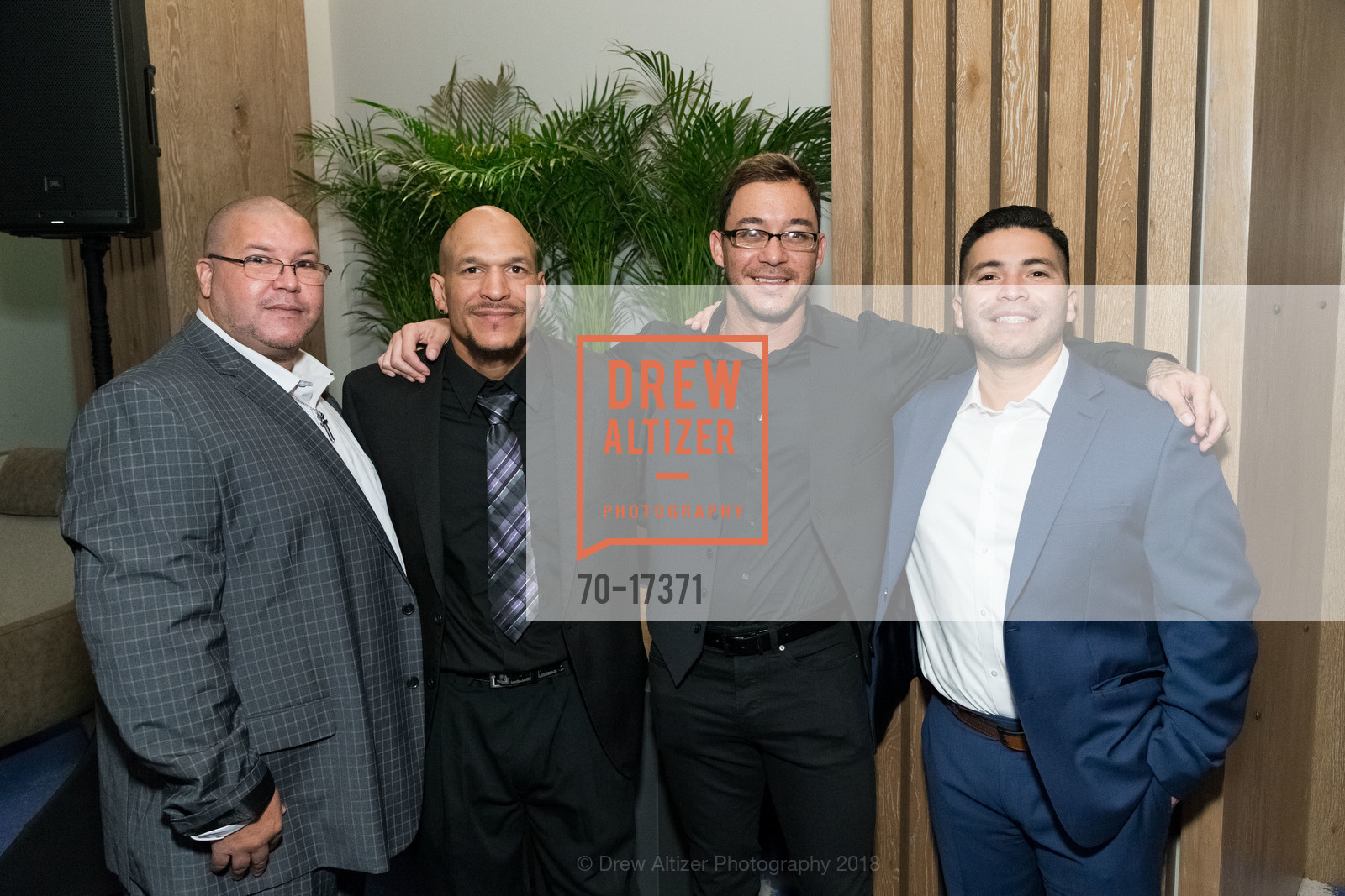Clinton Martin, Justin Evans, Michael Nelson, Paul Bocanegra, Human Rights Watch Silicon Valley, Hotel Nia, November 15th, 2018, Photo #70-17371 Clinton Martin, Justin Evans, Michael Nelson, Paul Bocanegra, Photo #70-17371