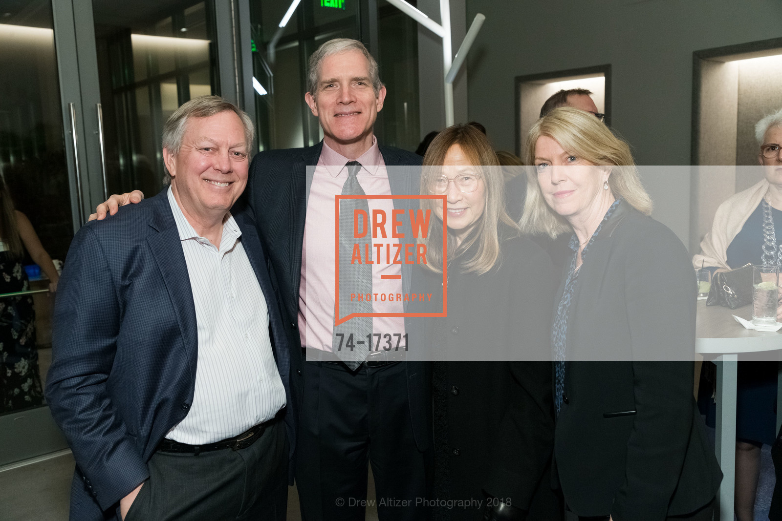 Dave Roberson, Peter Roche, Mary Roberson, Chris Scheerder, Human Rights Watch Silicon Valley, Hotel Nia, November 15th, 2018, Photo #74-17371 Dave Roberson, Peter Roche, Mary Roberson, Chris Scheerder, Photo #74-17371