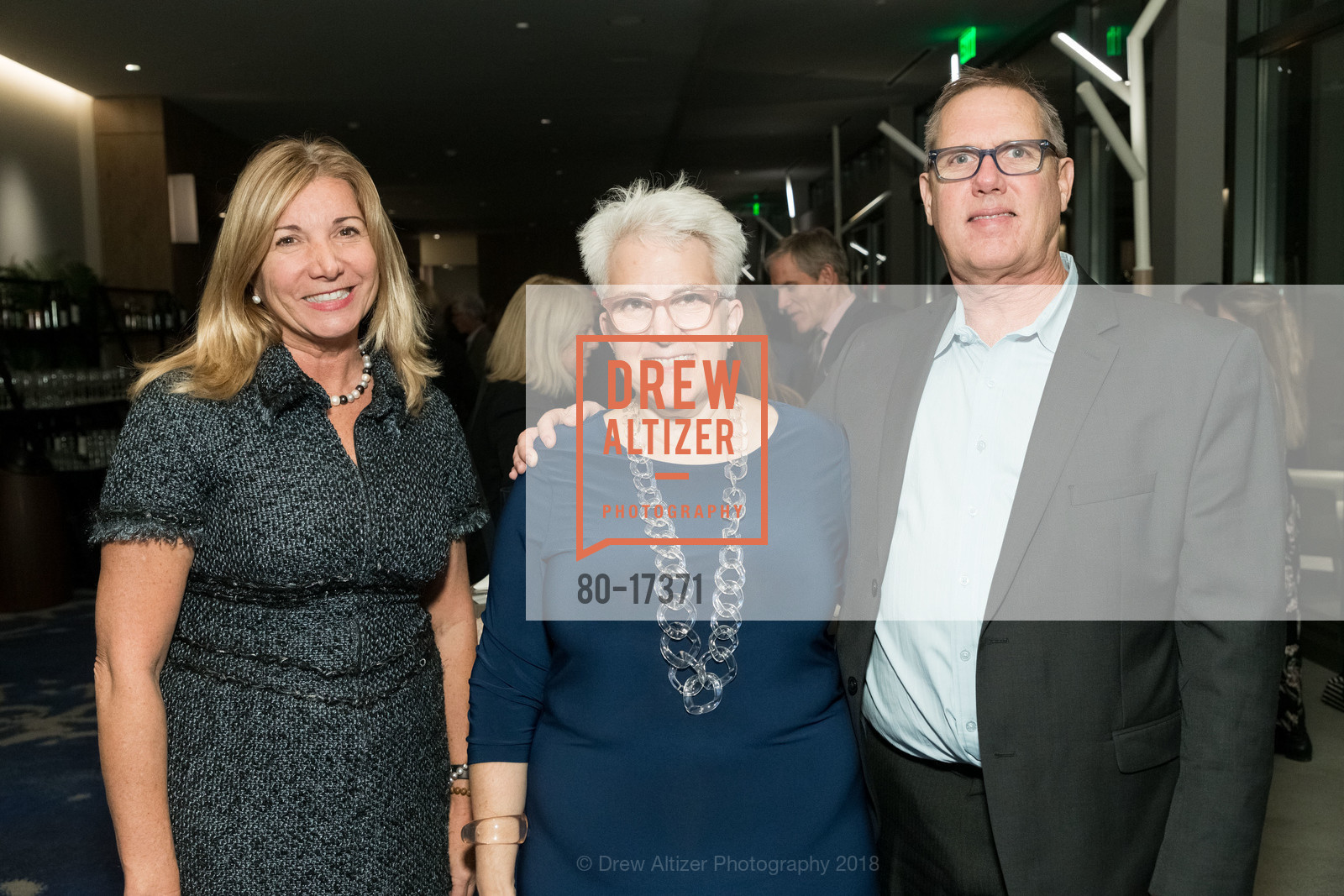 Nancy Isaac, Amy Gerstein, Richard Heintze, Human Rights Watch Silicon Valley, Hotel Nia, November 15th, 2018, Photo #80-17371 Nancy Isaac, Amy Gerstein, Richard Heintze, Photo #80-17371