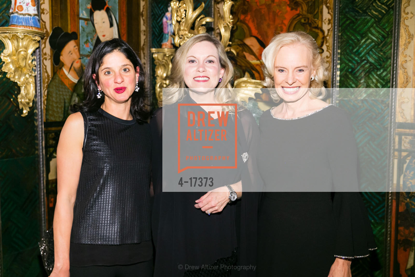 Mona Baroudi, Kim Delaney, Liz Anderson, Gordon and Ann Getty host Festival Napa Valley, Private Residence, Photo #4-17373 Mona Baroudi, Kim Delaney, Liz Anderson, Photo #4-17373