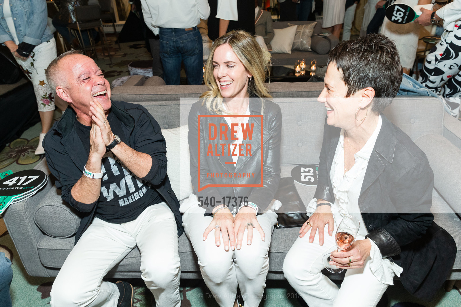 Michael Cohen, Ali Fried, Tori Cohen, Do it for the Love Rocker's Ball 2018, The Fairmont San Francisco. 950 Mason St, November 16th, 2018, Photo #540-17376 Michael Cohen, Ali Fried, Tori Cohen, Photo #540-17376