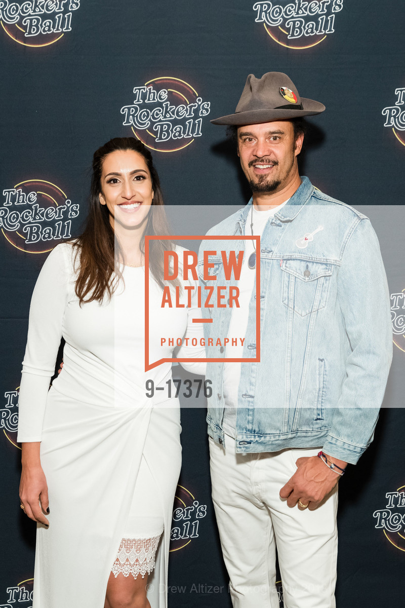 Sara Agah Franti, Michael Franti, Do it for the Love Rocker's Ball 2018, The Fairmont San Francisco. 950 Mason St, November 16th, 2018, Photo #9-17376 Sara Agah Franti, Michael Franti, Photo #9-17376