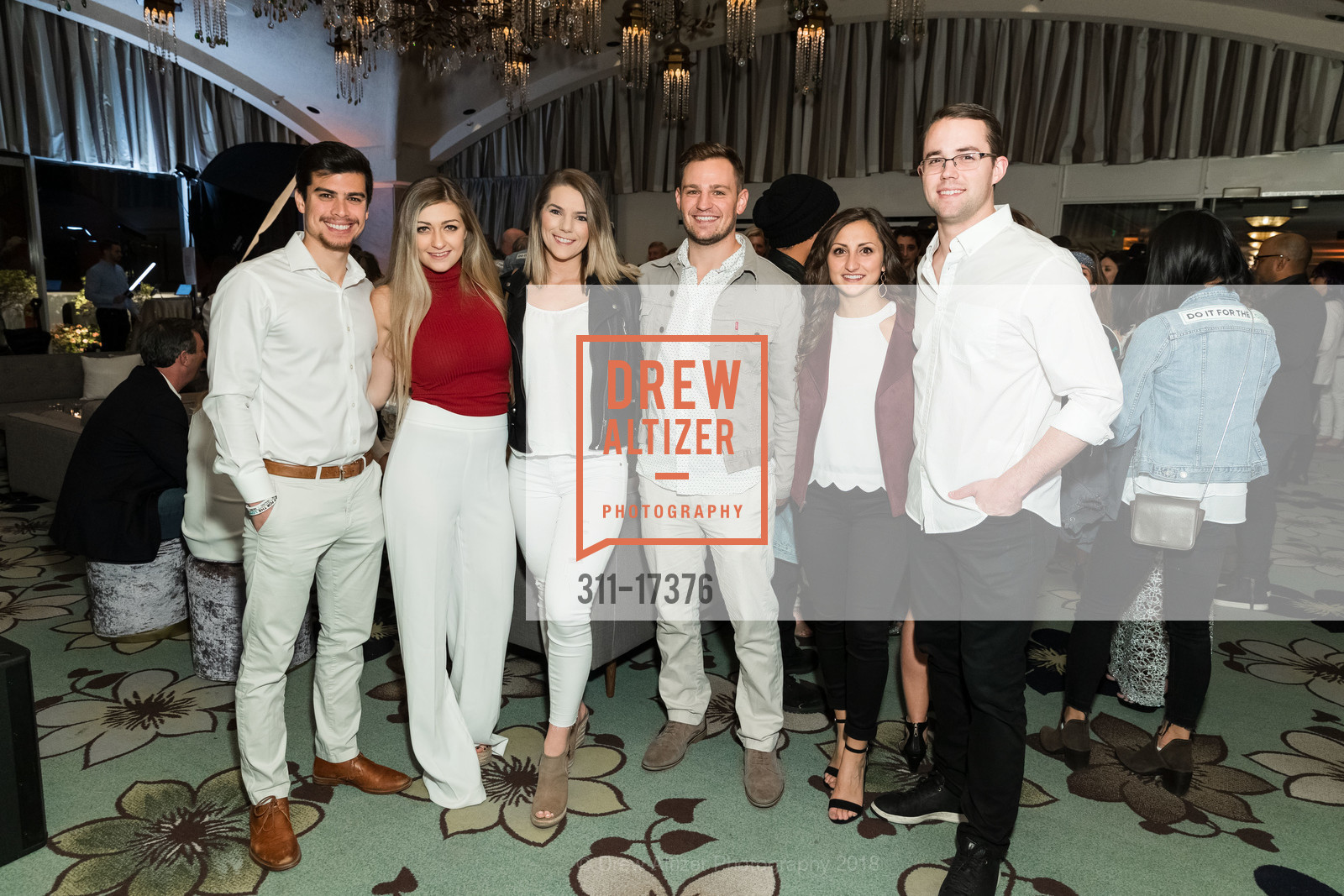 Scott Lucas, Marissa Dorfler, Jenny Tognetti, Gregory Patterson, Alyssa DiMaria, Joe Dalecio, Do it for the Love Rocker's Ball 2018, The Fairmont San Francisco. 950 Mason St, November 16th, 2018, Photo #311-17376 Scott Lucas, Marissa Dorfler, Jenny Tognetti, Gregory Patterson, Alyssa DiMaria, Joe Dalecio, Photo #311-17376
