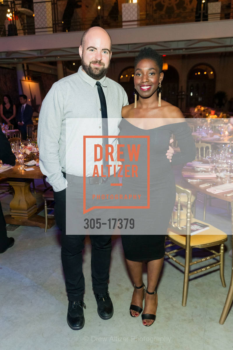 Goran Norquist, Afua Busia, ACT's Fall Celebration Welcoming Pam MacKinnon and Jennifer Bielstein to ACT and SF 2018, Saint Joseph's Arts Society. 1401 Howard St, Photo #305-17379 Goran Norquist, Afua Busia, Photo #305-17379