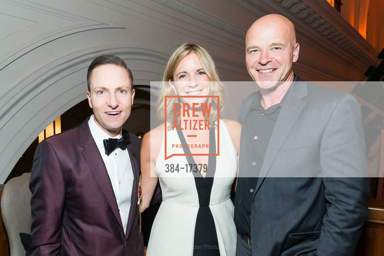 Ken Fulk, Lisa Dolby Chadwick, Jurgen Mollers, ACT's Fall Celebration Welcoming Pam MacKinnon and Jennifer Bielstein to ACT and SF 2018, Saint Joseph's Arts Society. 1401 Howard St, Photo #384-17379 Ken Fulk, Lisa Dolby Chadwick, Jurgen Mollers, Photo #384-17379