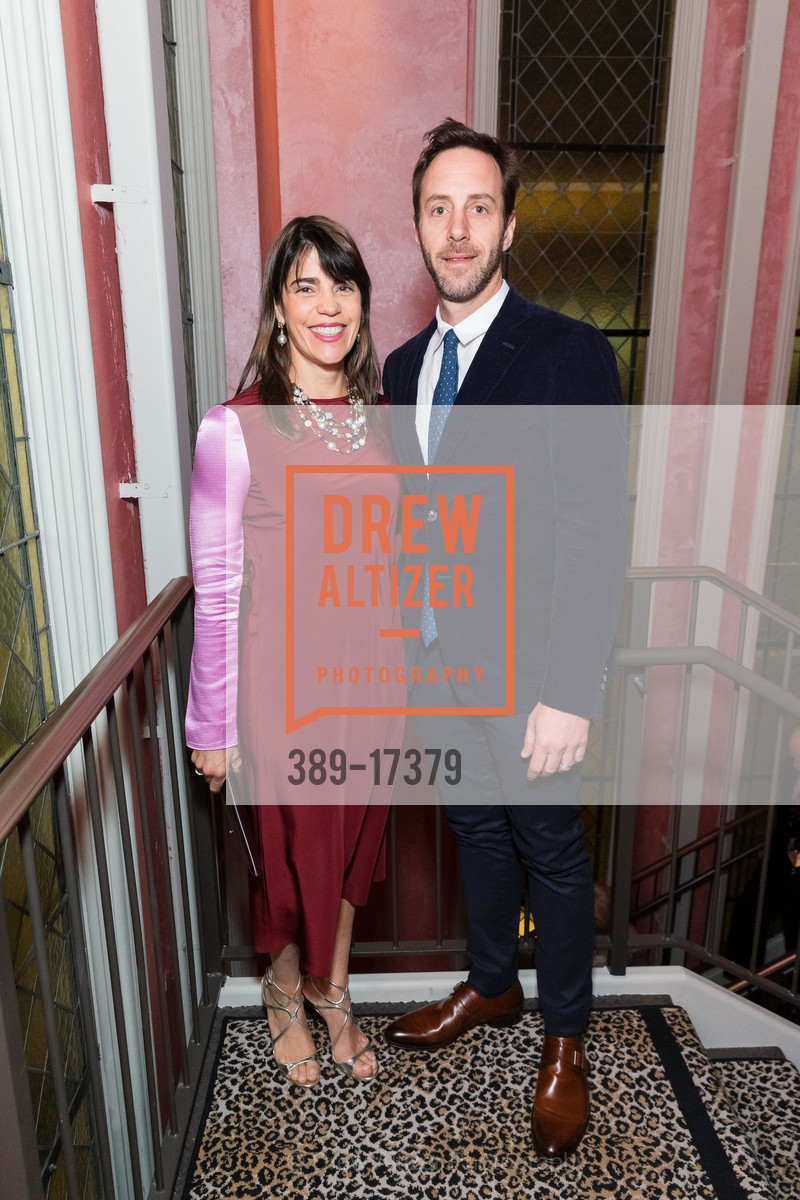 Adriana Lopez Vermut, Aaron Vermut, ACT's Fall Celebration Welcoming Pam MacKinnon and Jennifer Bielstein to ACT and SF 2018, Saint Joseph's Arts Society. 1401 Howard St, Photo #389-17379 Adriana Lopez Vermut, Aaron Vermut, Photo #389-17379