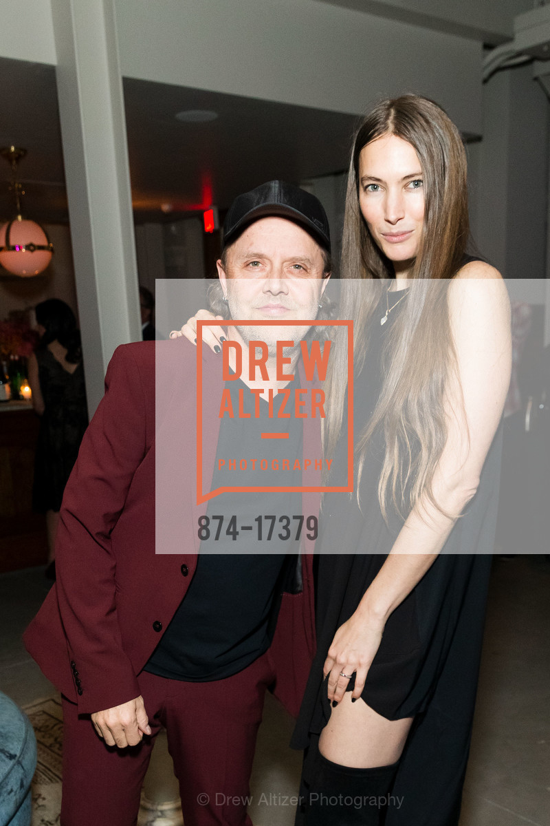 Lars Ulrich, Jessica Miller, ACT's Fall Celebration Welcoming Pam MacKinnon and Jennifer Bielstein to ACT and SF 2018, Saint Joseph's Arts Society. 1401 Howard St, Photo #874-17379 Lars Ulrich, Jessica Miller, Photo #874-17379