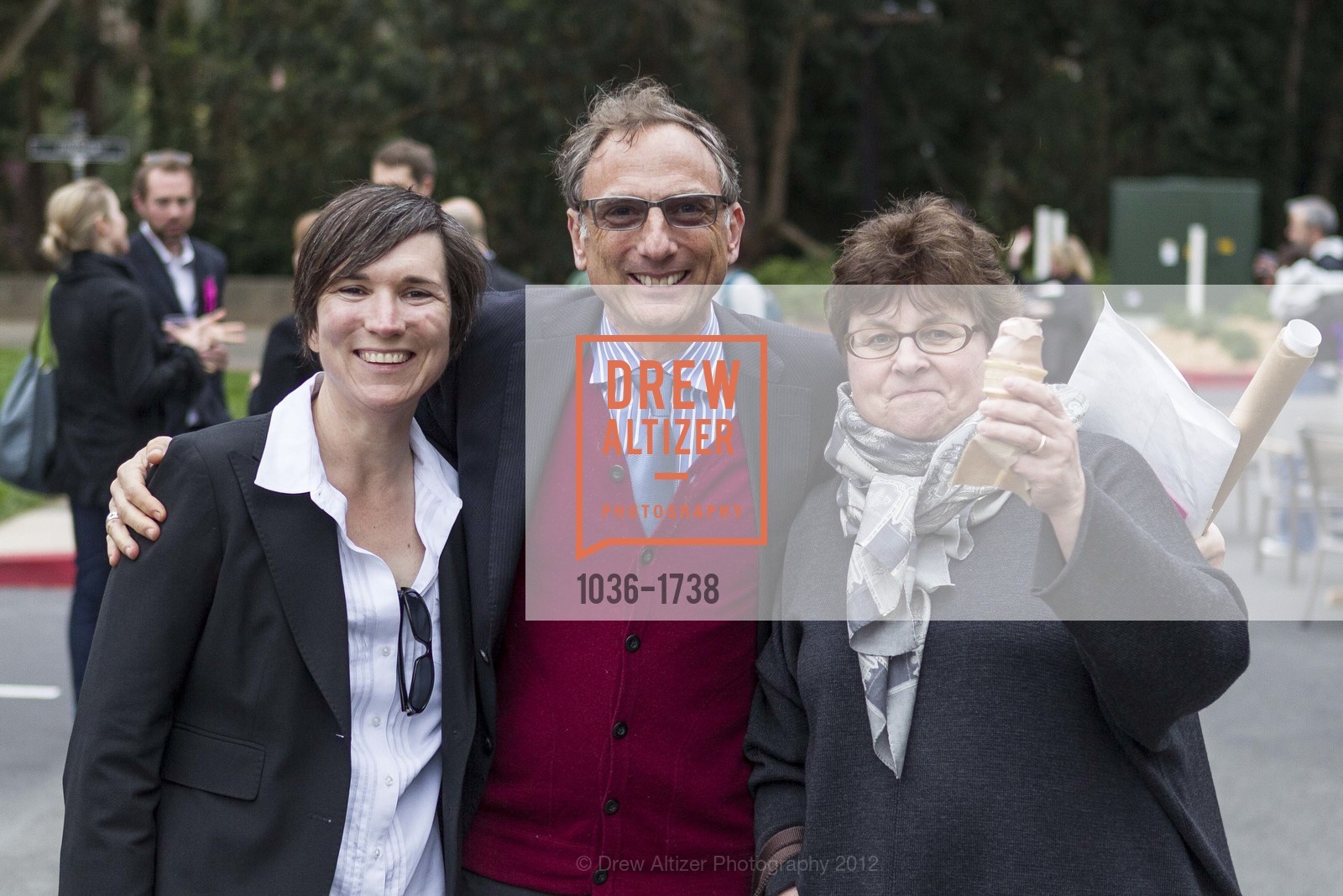 Jody Sanford, Paul Burditch, Tia Lombarde, INN AT THE PRESIDIO Grand Opening, US, April 3rd, 2012, Photo #1036-1738 Jody Sanford, Paul Burditch, Tia Lombarde, Photo #1036-1738