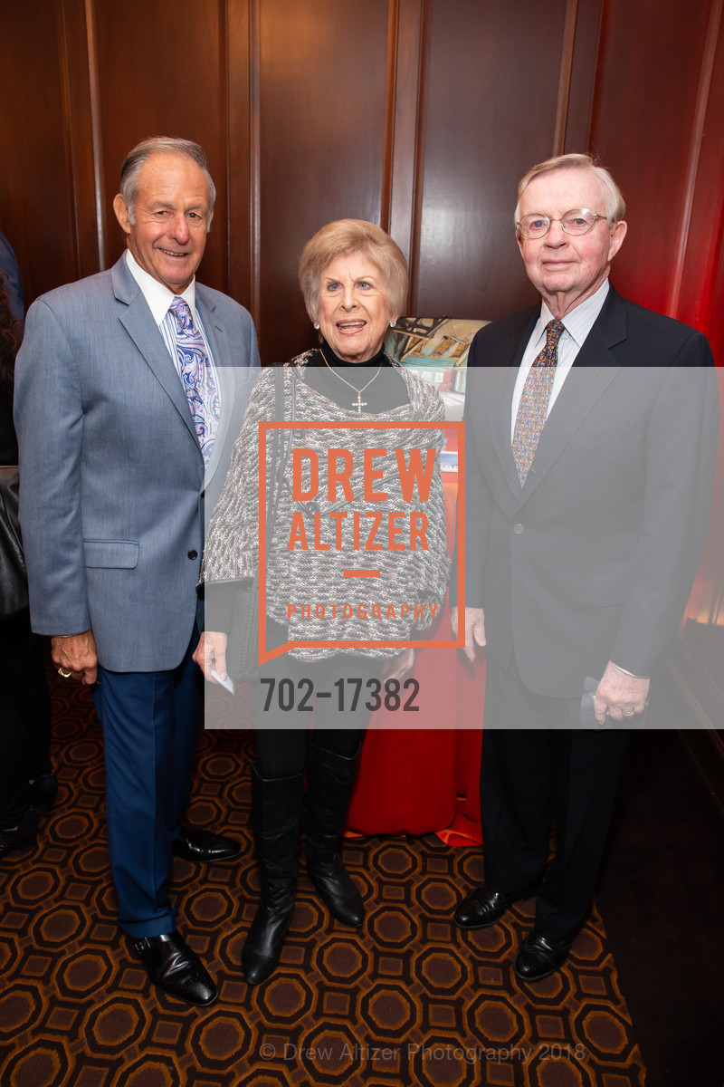 John Sobrato, Sue Sobrato, BJ Cassin, Bay Scholars Thanksgiving Luncheon 2018, Julia Morgan Ballroom. 465 California Street, November 16th, 2018, Photo #702-17382 John Sobrato, Sue Sobrato, BJ Cassin, Photo #702-17382