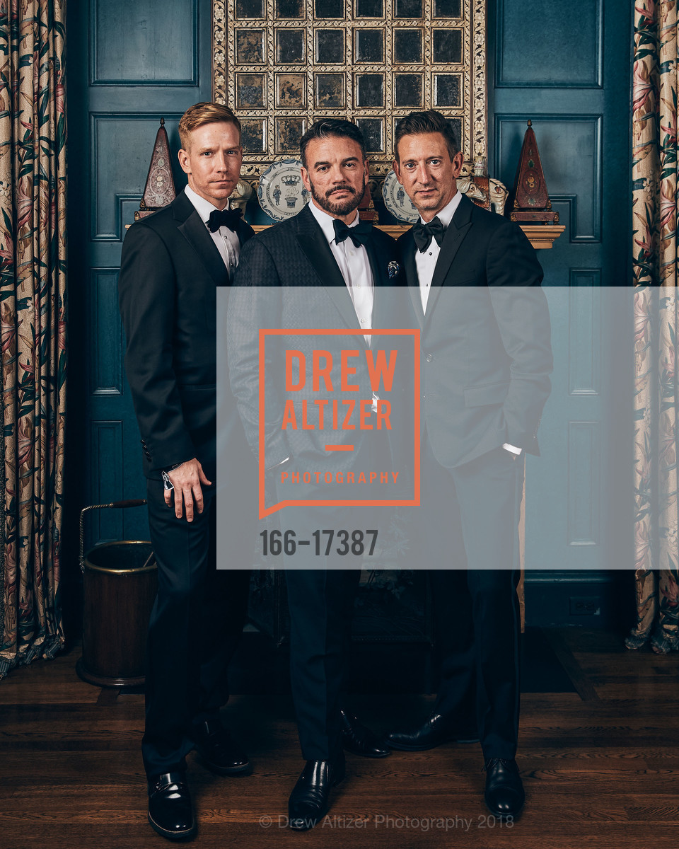 Matt Brown, Eric Muscatell, James Leib, amfAR Poker Night Photo Studio, Private Residence, November 18th, 2018, Photo #166-17387 Matt Brown, Eric Muscatell, James Leib, Photo #166-17387