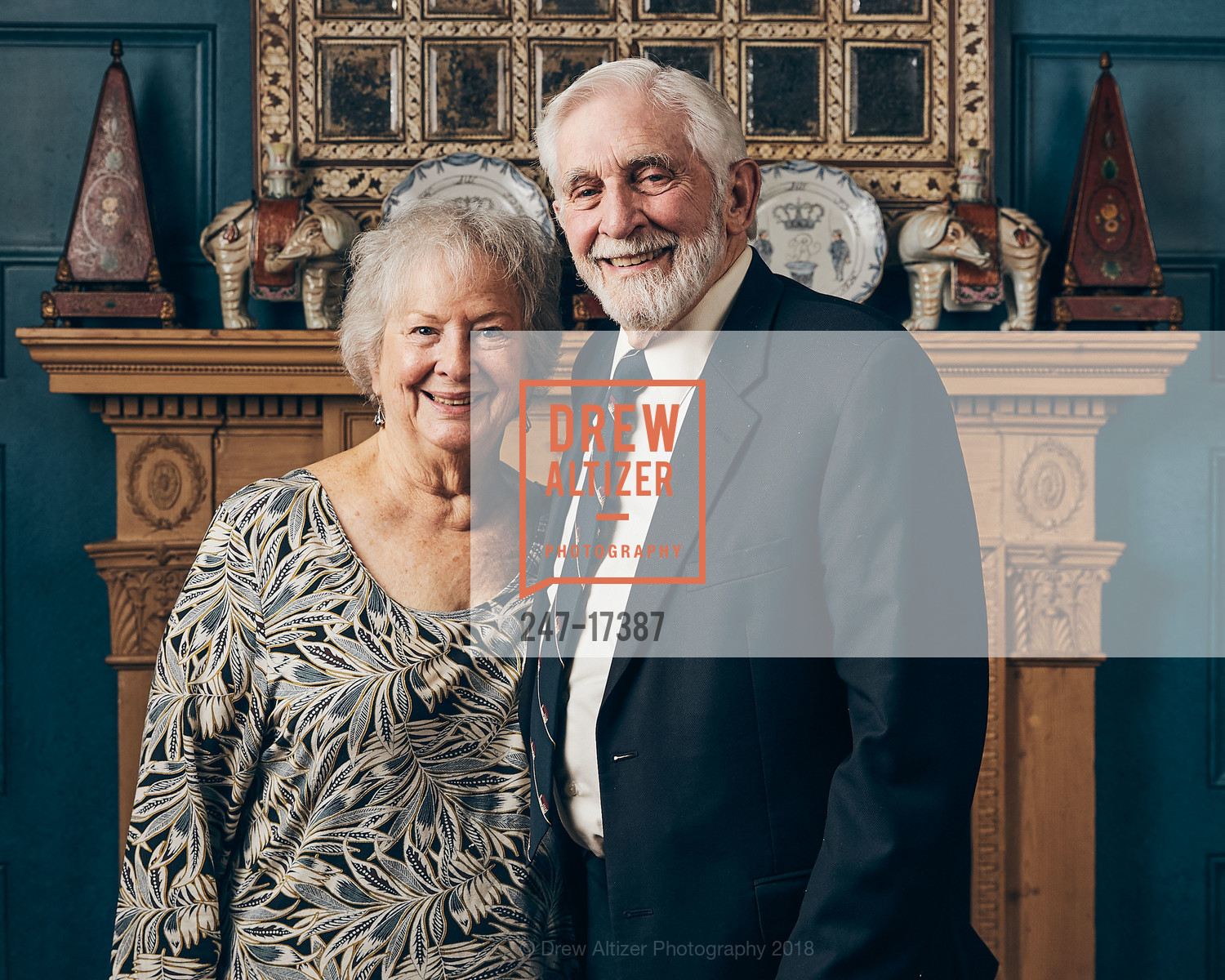 Deborah Silverman, Mervyn Silverman, amfAR Poker Night Photo Studio, Private Residence, November 18th, 2018, Photo #247-17387 Deborah Silverman, Mervyn Silverman, Photo #247-17387