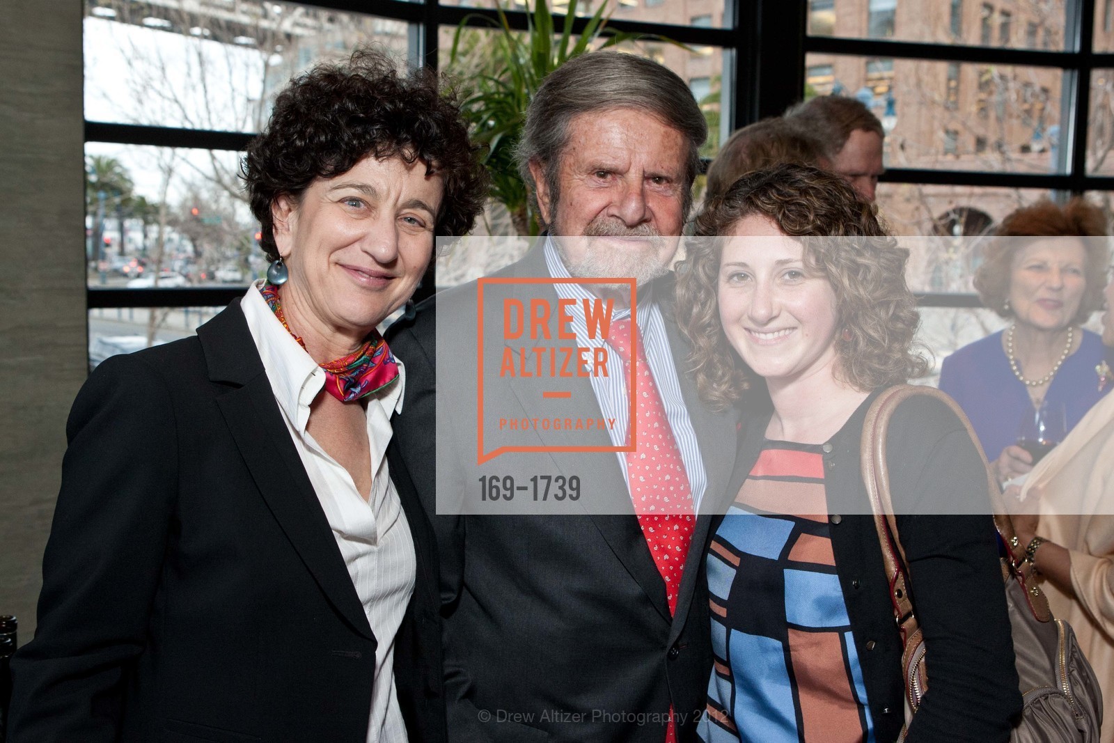 Shana Penn, Tad Taube, Danielle Foreman, KORET FOUNDATION Honors Dr. and Mrs. Robert Corrigan, US, April 3rd, 2012, Photo #169-1739 Shana Penn, Tad Taube, Danielle Foreman, Photo #169-1739
